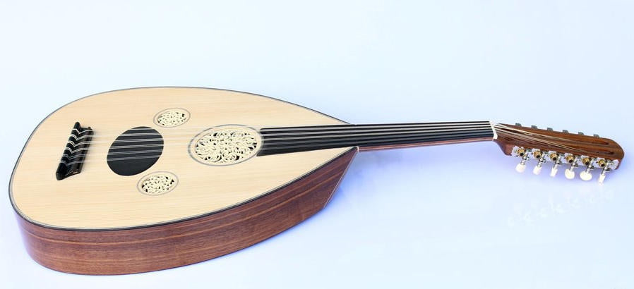 Professional Turkish Half Electric Oud with Equalizer #026E