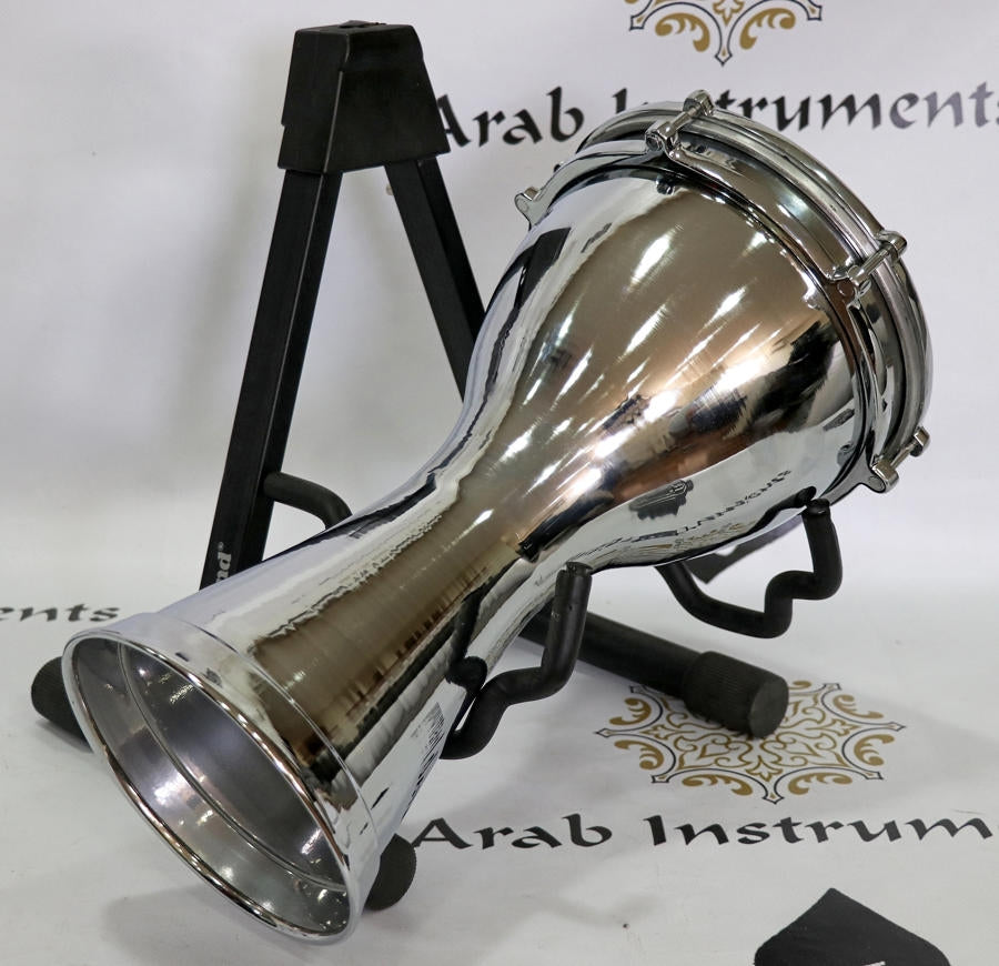 Emin Professional Solo Turkish Darbuka Chrome Plated Copper #1