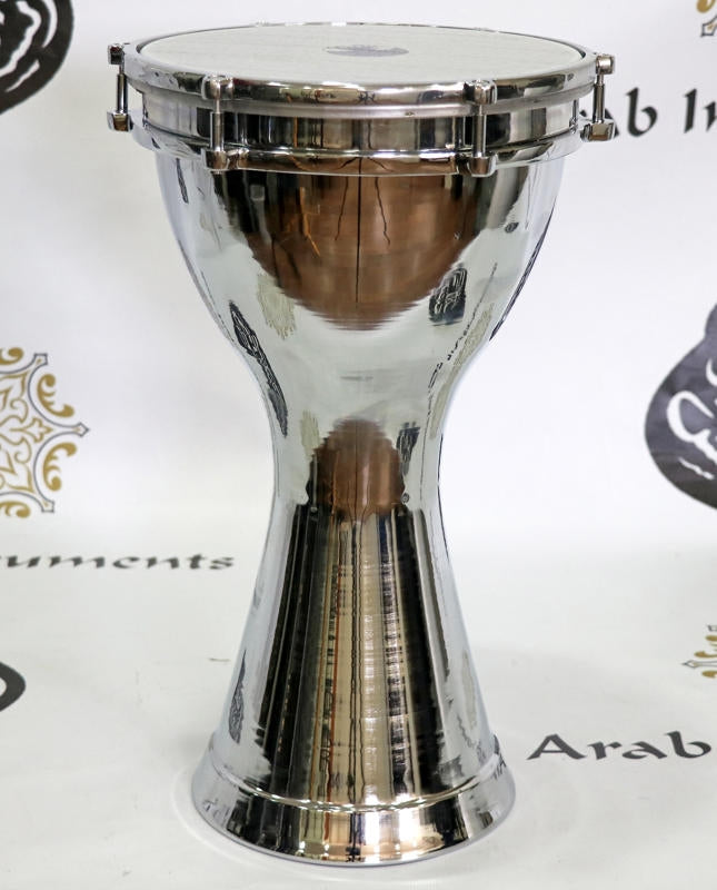 Emin Professional Solo Turkish Darbuka Chrome Plated Copper #1