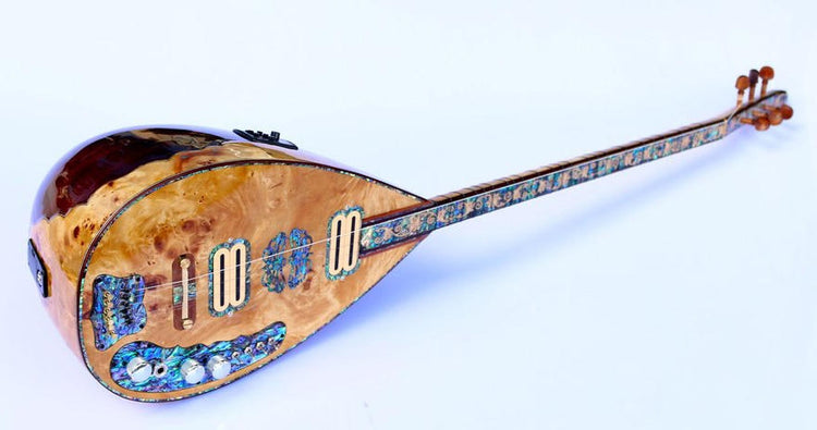 Top Premium Electric Saz Baglama Long Neck Juniper #98