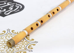 First Class Crown Series Turkish Ney Bone and Wood Bashpare + Hard Case