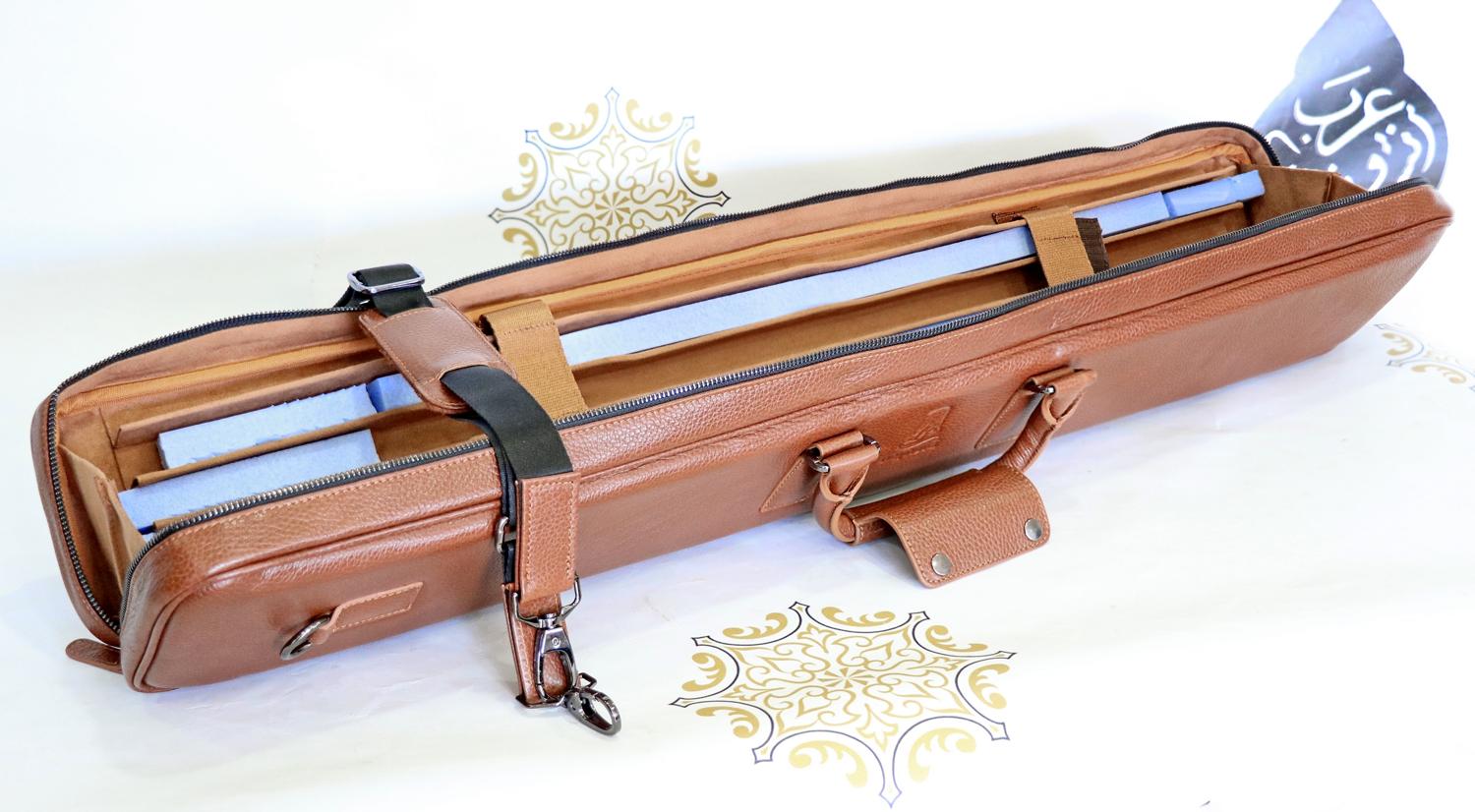 Concert Leather Case / Bag For Ney Set