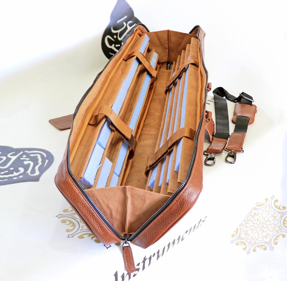 Concert Leather Case / Bag For Ney Set