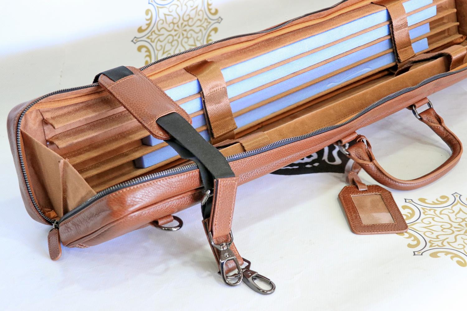 Concert Leather Case / Bag For Ney Set