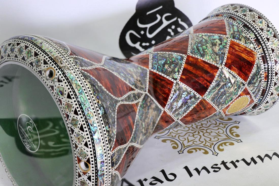 Sombaty Plus Doumbek The Blue Pearl Flower + Defender + Head Cover #20006