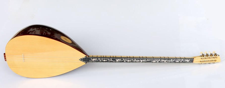Professional Saz Baglama Long Neck Walnut #94