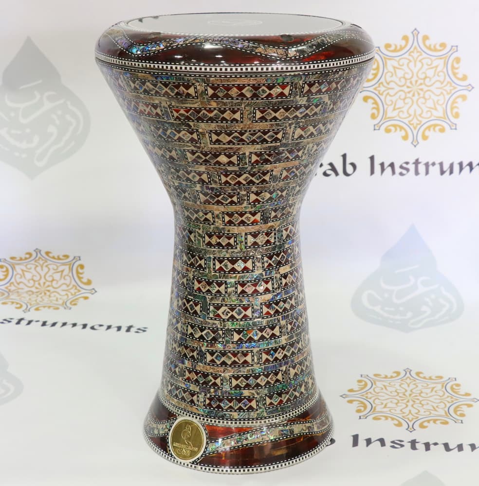 Gawharet El Fan Sombaty Plus Darbuka The Brown Pearl of Wall + Defender #44666