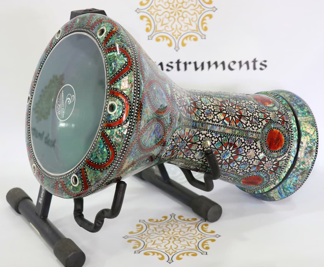 buy mother of pearl darbuka drum