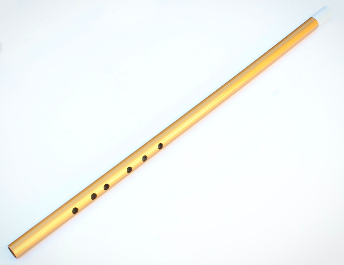 (Tuning Kiz, Si - B) Arab Instruments Professional Plastic Ney 28.68" Gold Metal