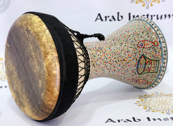 Ceramic Darbuka With Fish Skin Unique Armenian Art #4444