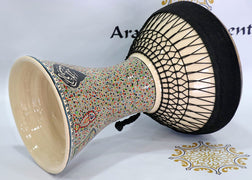 Ceramic Darbuka With Fish Skin Unique Armenian Art #4444