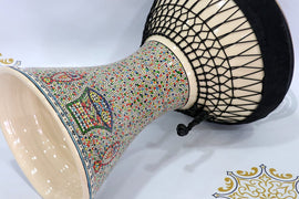Ceramic Darbuka With Fish Skin Unique Armenian Art #4444