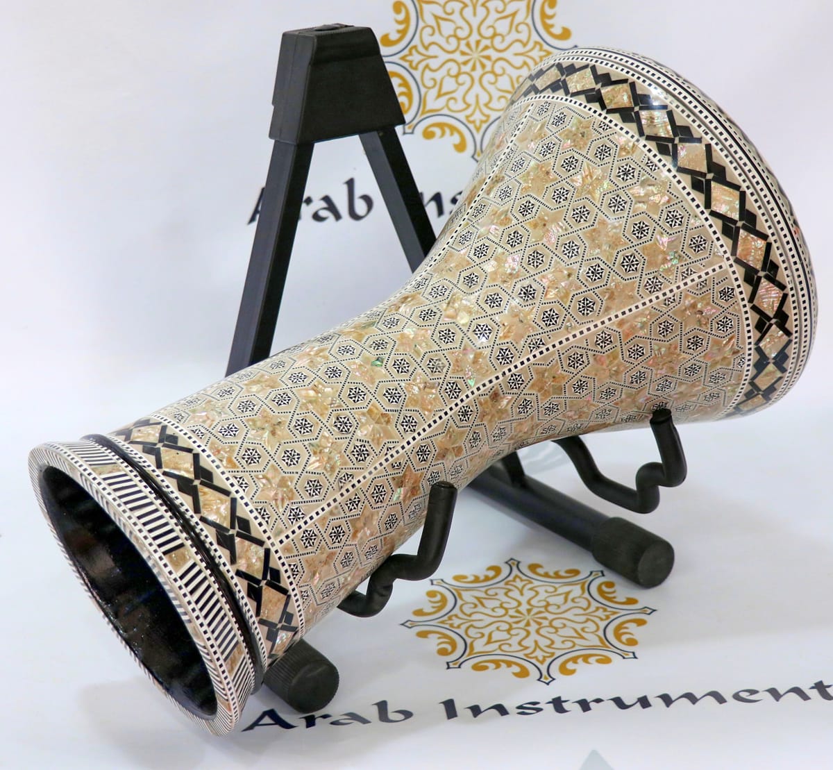 Gawharet El Fan Darbuka New Generation The White Wall Pearls #10055