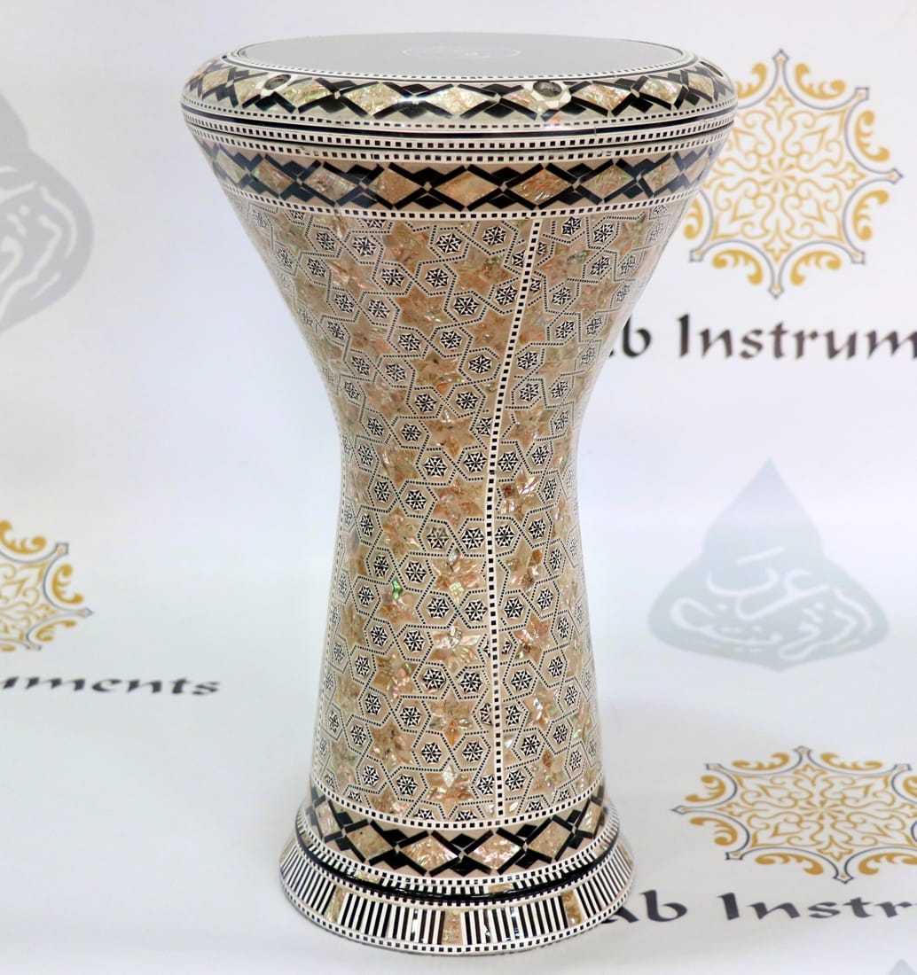 Gawharet El Fan Darbuka New Generation The White Wall Pearls #10055