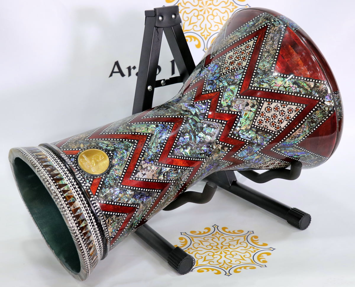 The blue pearls darbuka