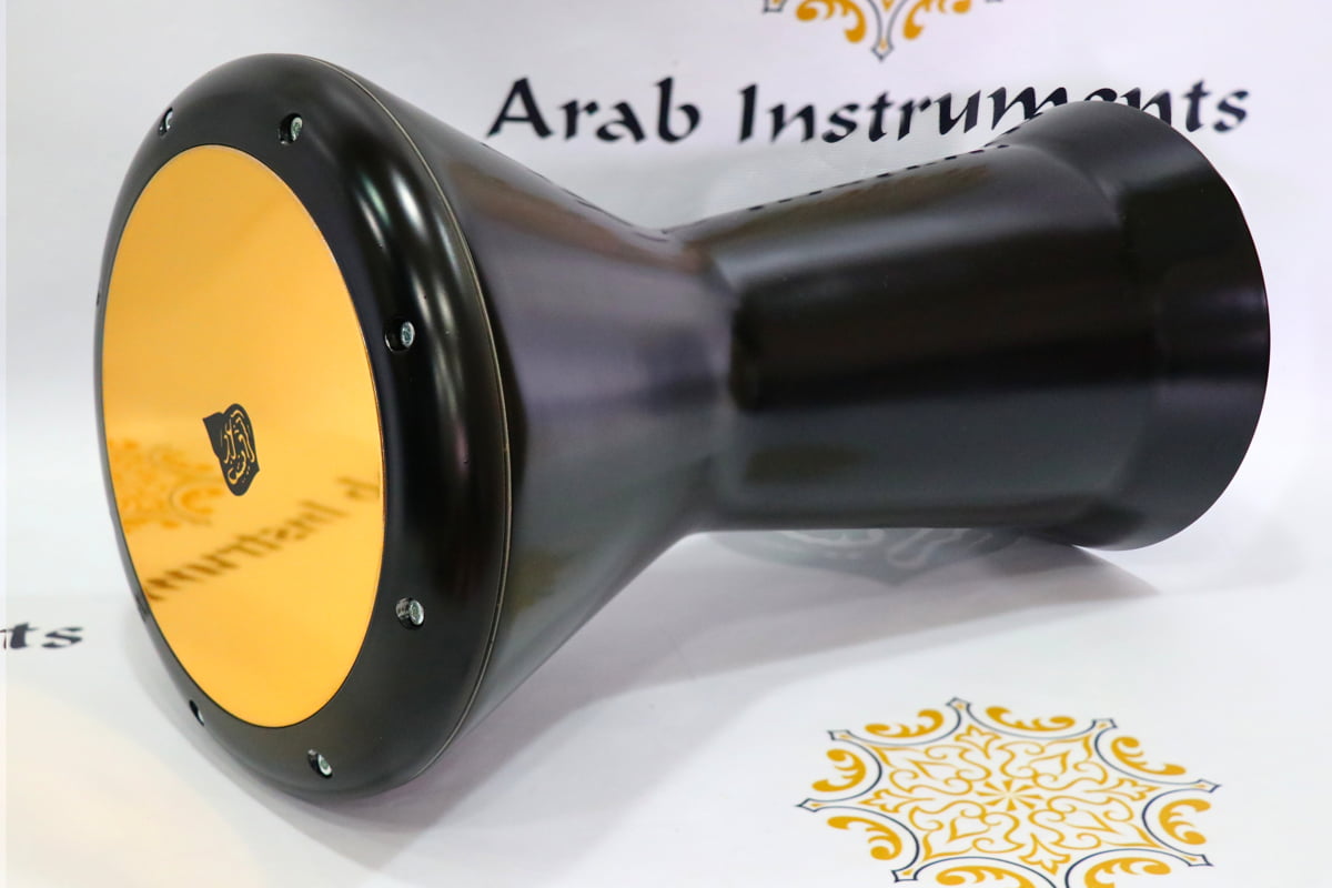 Premium Sombaty Plus Darbuka The Black Crown Golden Skin #SP4b