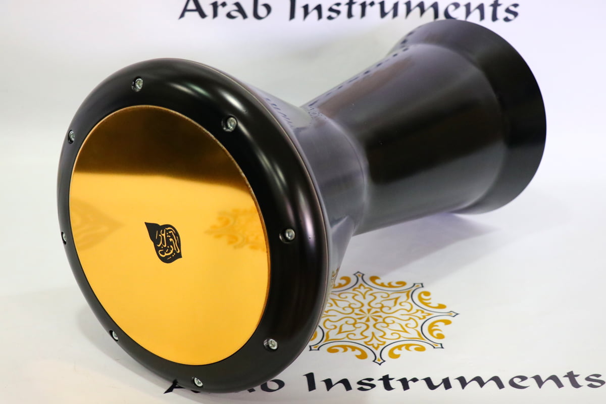 the golden black darbuka