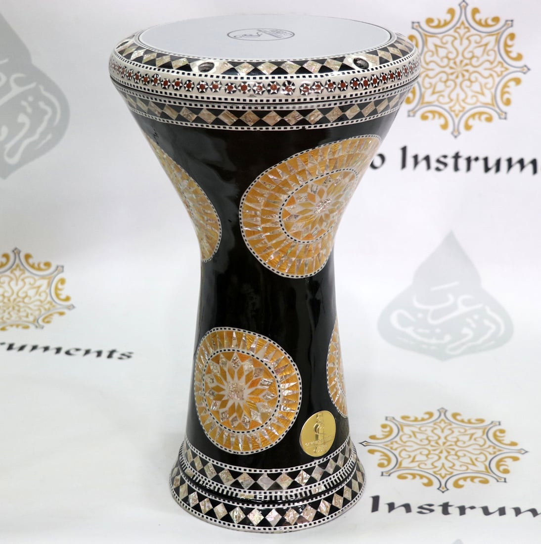 Gawharet El Fan Darbuka Doumbek New Generation The Golden Sun Darbuka #10039