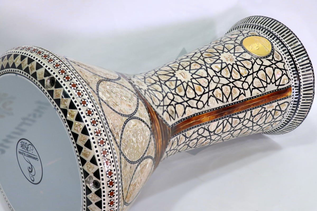 Gawharet El Fan Darbuka New Generation The Brown River Pearls #10054