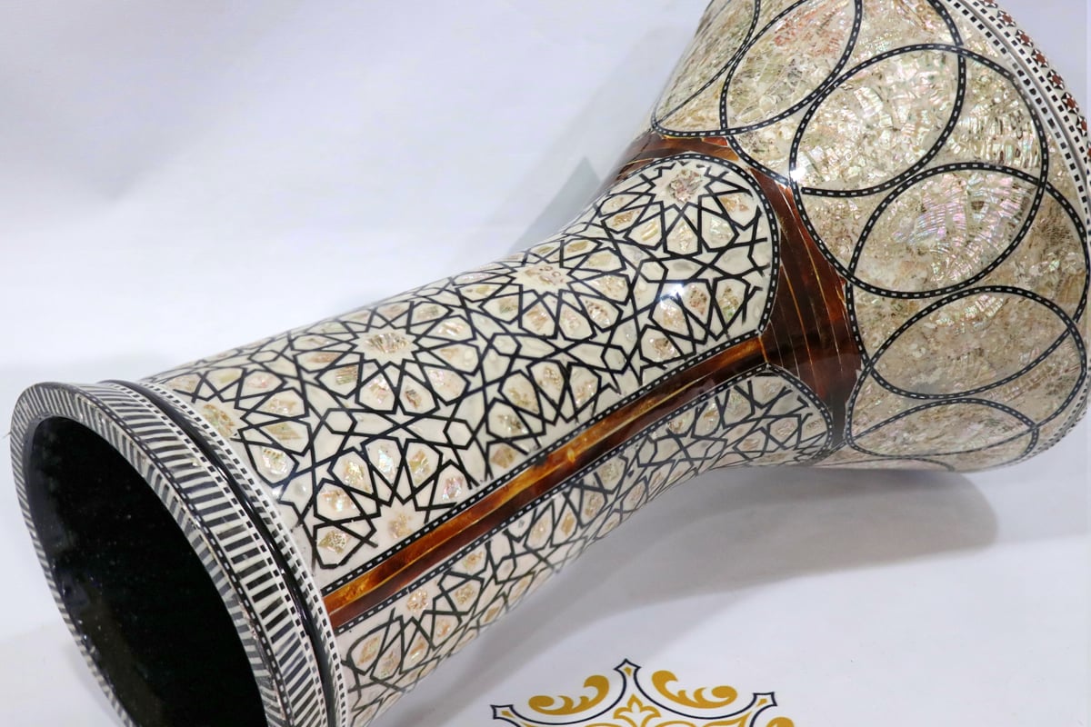 Gawharet El Fan Darbuka New Generation The Brown River Pearls #10054