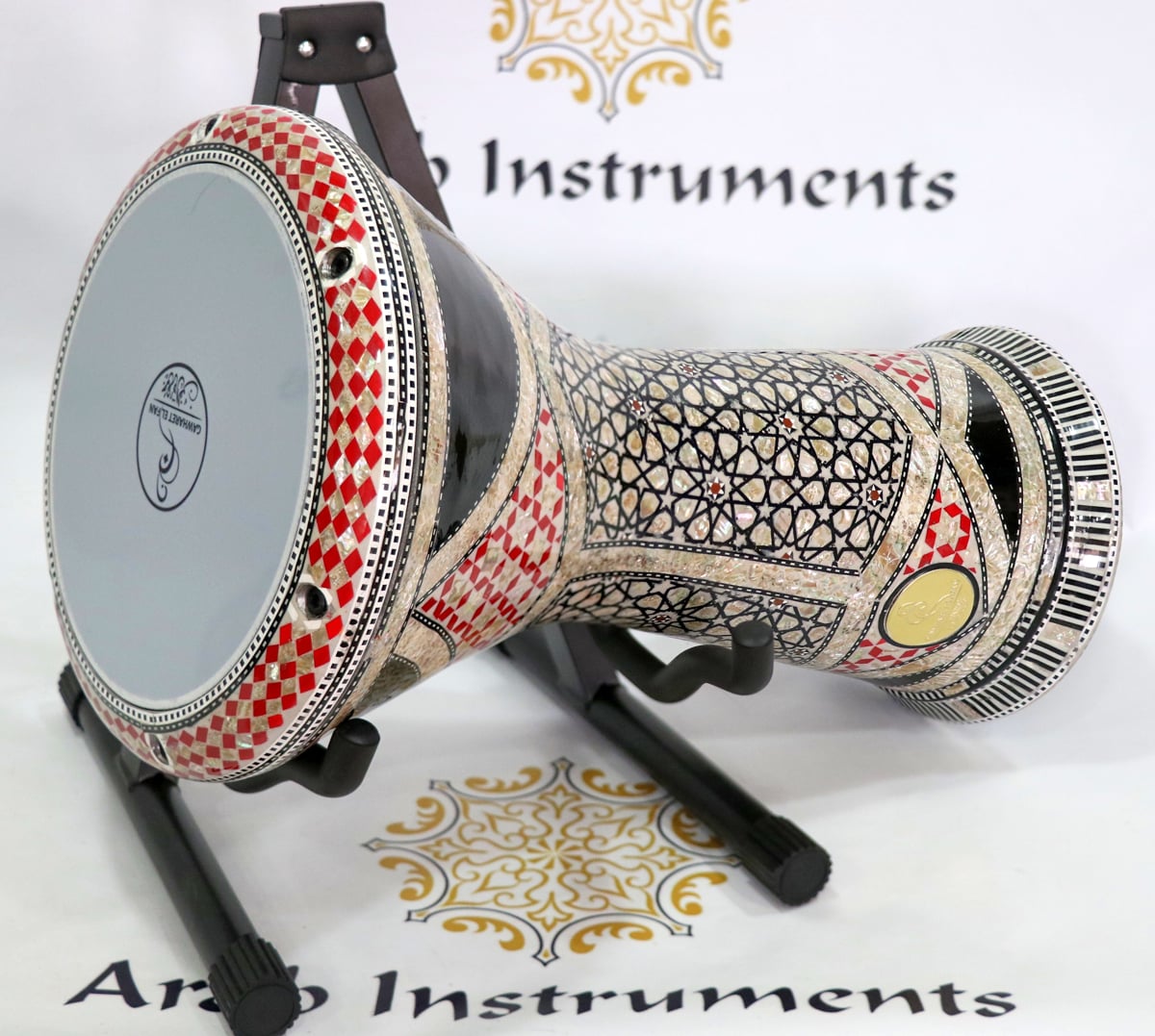 Gawharet El Fan Darbuka Doumbek New Generation The Red Wall #10040
