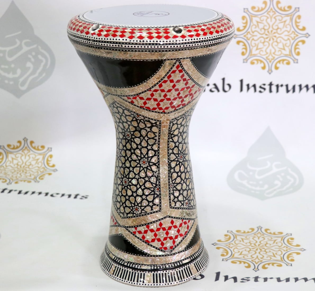 Gawharet El Fan Darbuka Doumbek New Generation The Red Wall #10040