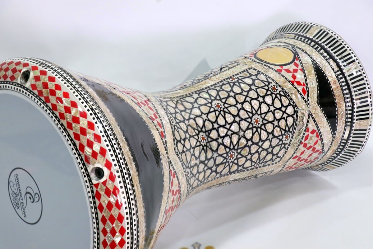 Gawharet El Fan Darbuka Doumbek New Generation The Red Wall #10040