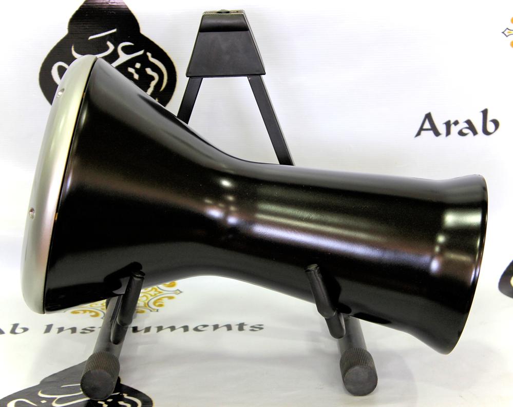 Arab Instruments Black / Silver Doumbek New Generation #3445