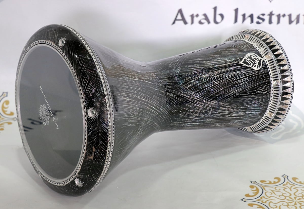 Arab Instruments Darbuka New Generation The Black Pearl Sparks #10046