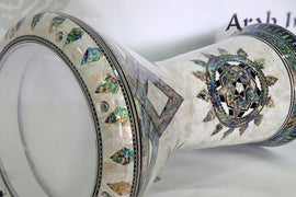 Sombaty Plus Darbuka Doumbek The White Flower Japanese Pearls #2024