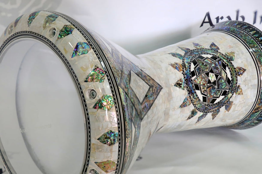 Sombaty Plus Darbuka Doumbek The White Flower Japanese Pearls #2024