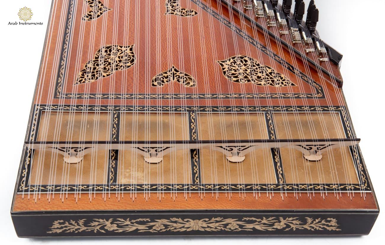 Professional Turkish Qanun Oak Pegbox