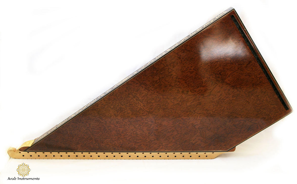 Professional Turkish Qanun Oak Pegbox