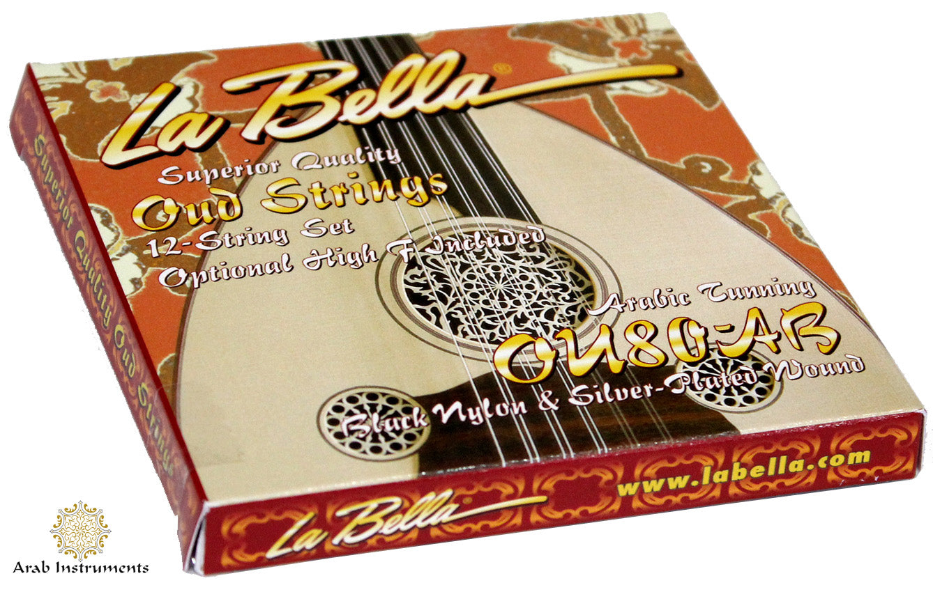 LaBella Professional Set of 12 oud Strings UA-80AB
