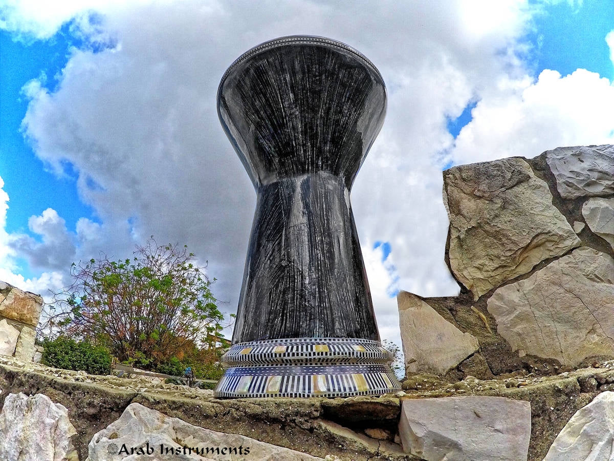 Sombaty Plus Doumbek The Black Sparks & Remo Skin #40009R