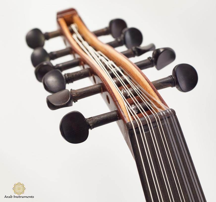 Turkish Acoustic Mahogany Oud #D1170