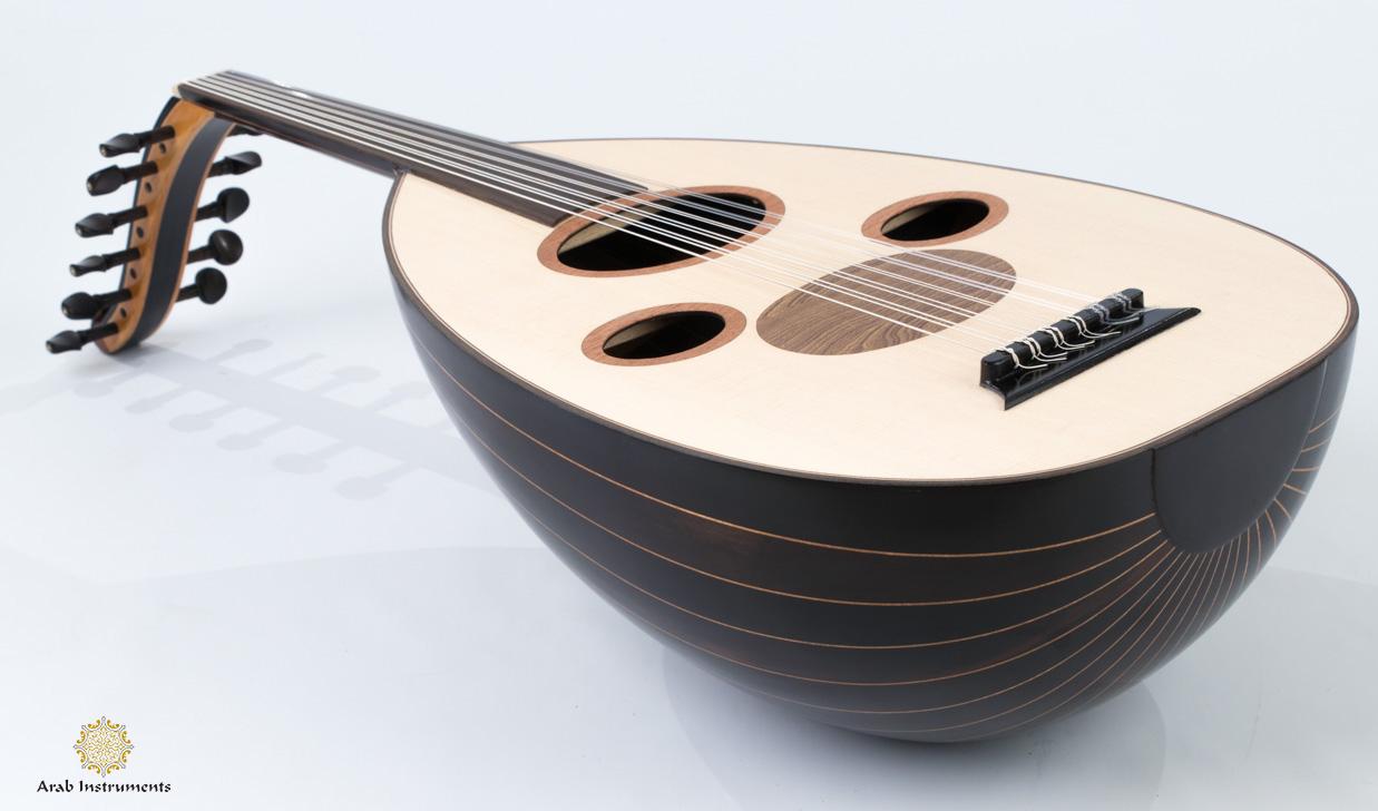 Arabic Oud Walnut Black Mat #D1125