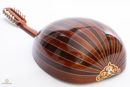 Concert oud with a guitar pegs