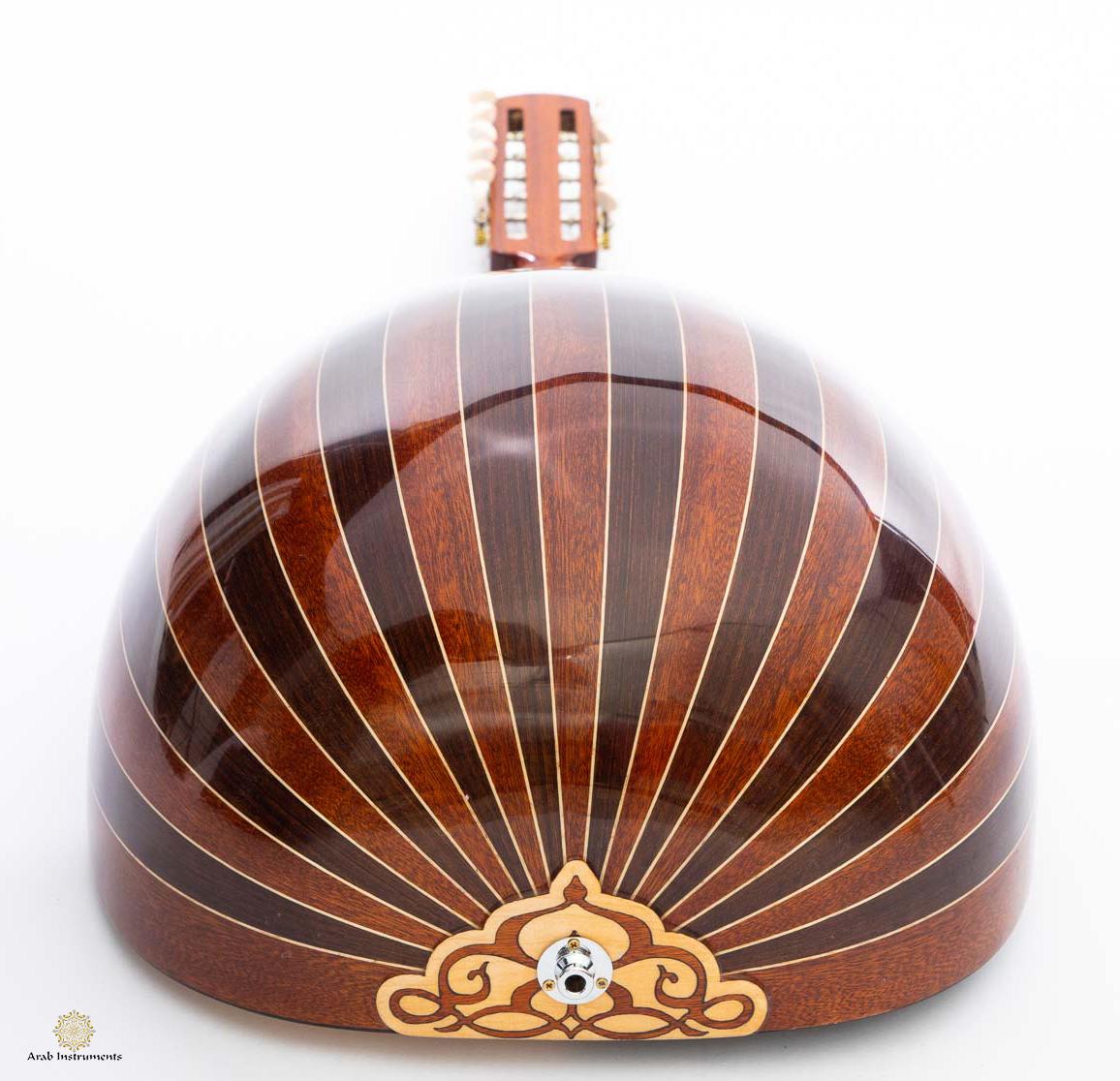 Premium Electric Wenge & Mahogany Turkish Oud #D1173