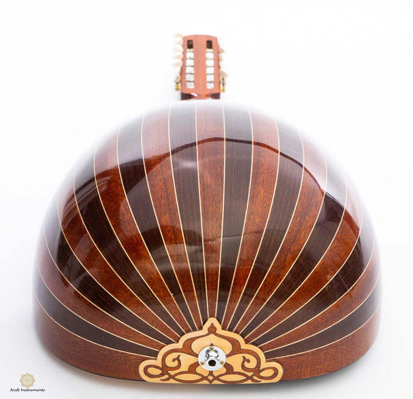 Premium Electric Wenge & Mahogany Turkish Oud #D1173