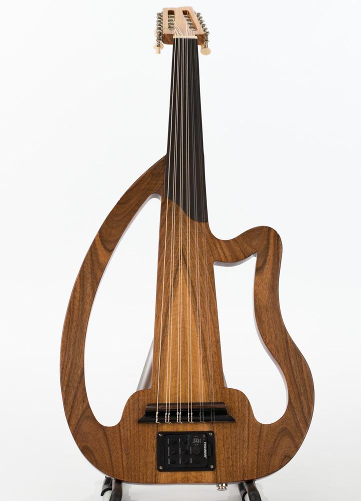 Professional Turkish Electric Oud Walnut #031