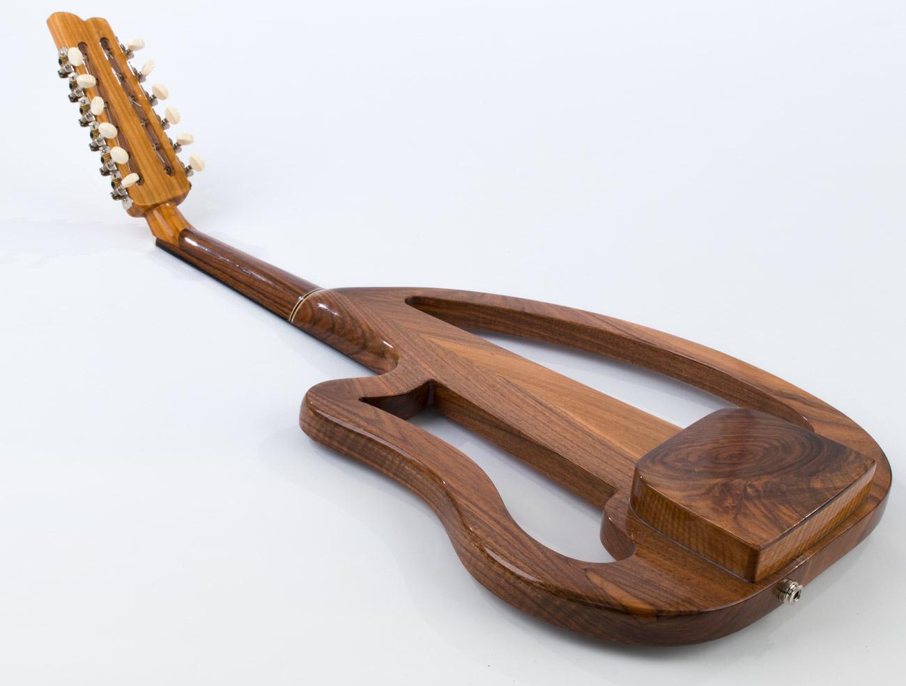 electric oud with guitar pegs