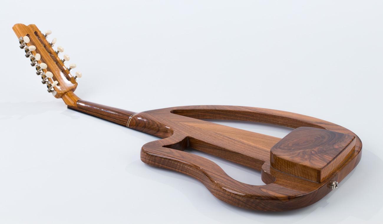 Professional Turkish Electric Oud Walnut #031