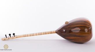 Quality Saz Baglama Short Neck Walnut #D31