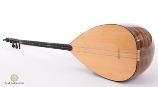 Quality Saz Baglama Short Neck Walnut #D31