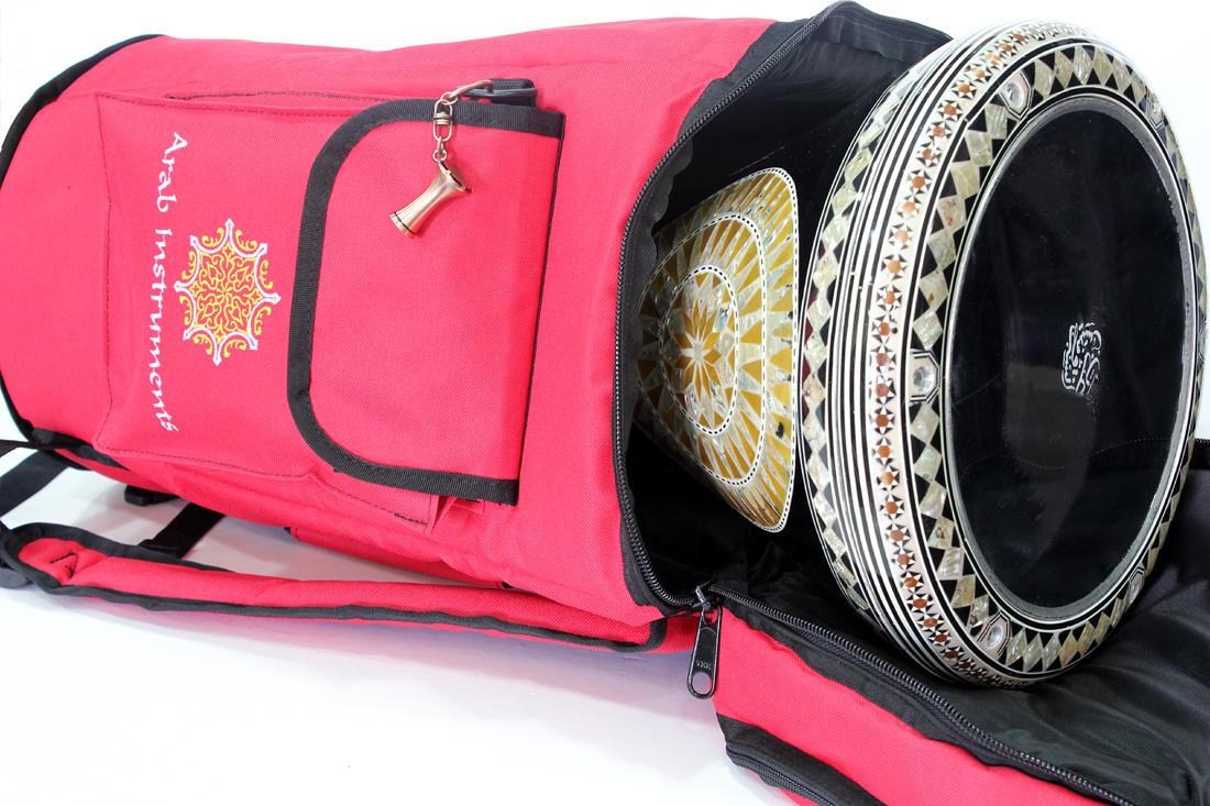 Arab Instruments First Class Darbuka / Doumbek Case - Red Color