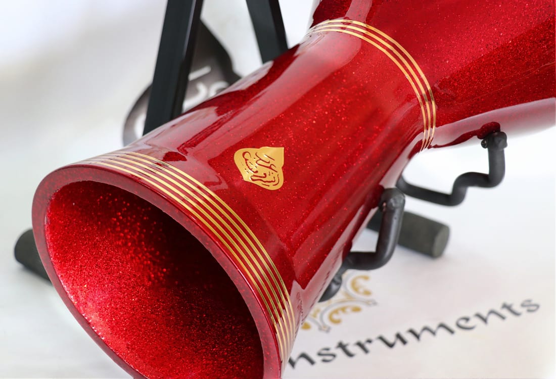 Red Crown Darbuka Sparkling Premium Sombaty Plus #0772