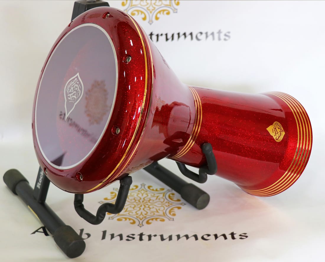 Red Crown Darbuka Sparkling Premium Sombaty Plus #0772