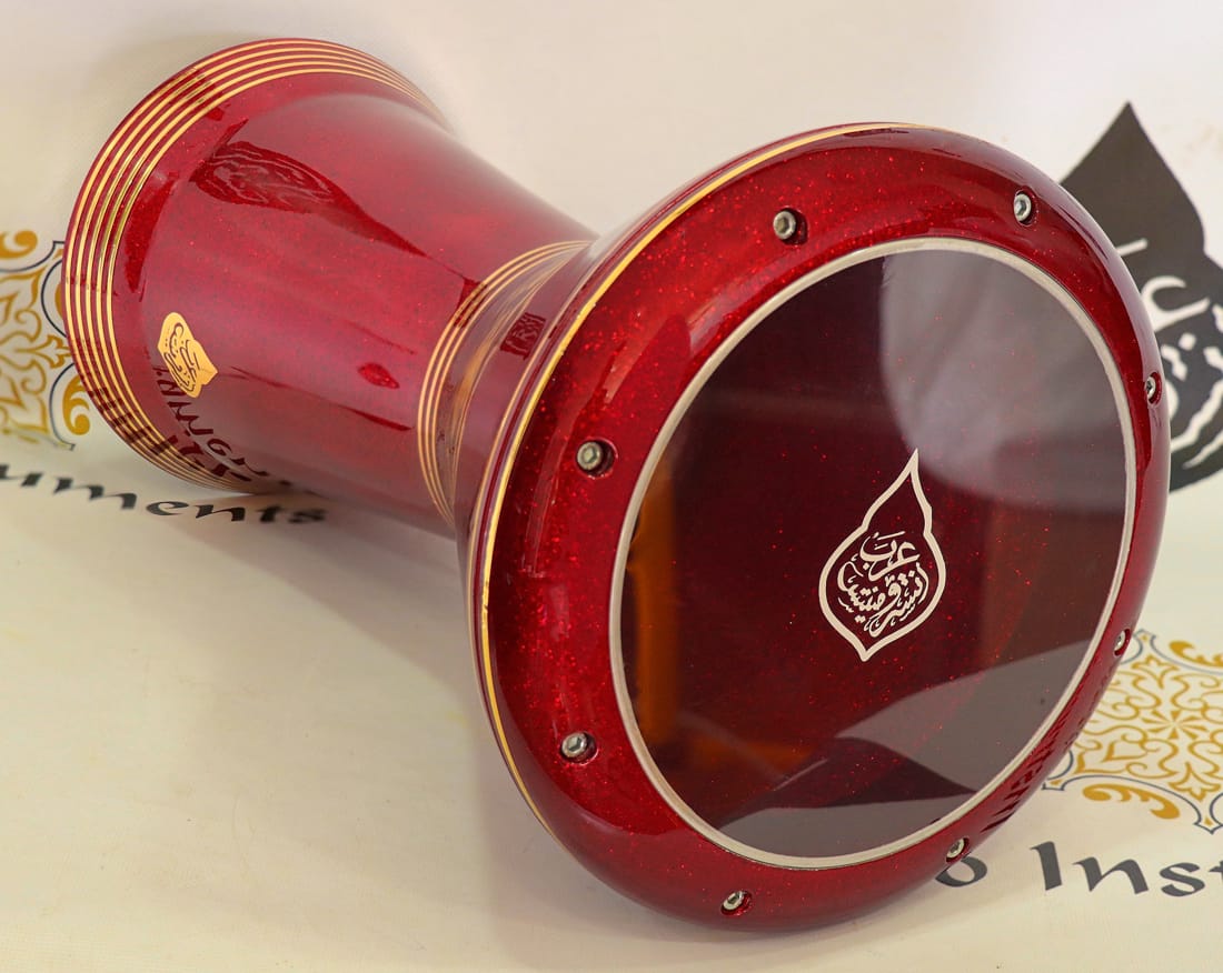 Red Crown Darbuka Sparkling Premium Sombaty Plus #0772