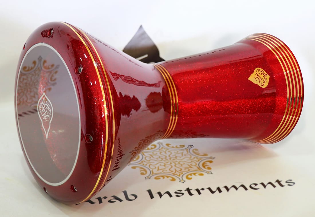 Red Crown Darbuka Sparkling Premium Sombaty Plus #0772
